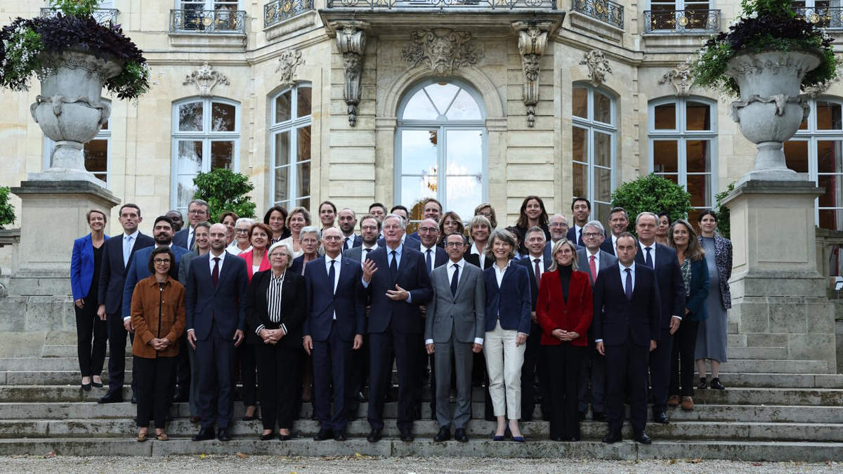 Michel Barnier's government (Official photo)