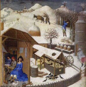 the harsh winters of the middle ages